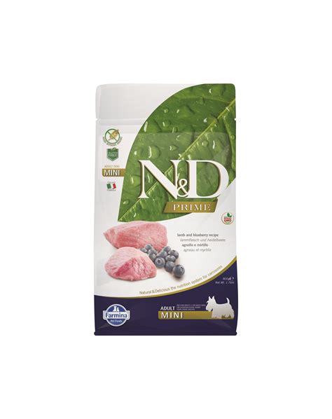 FARMINA N&D Lamb & Blueberry Adult Mini 800 g | Fera.pl