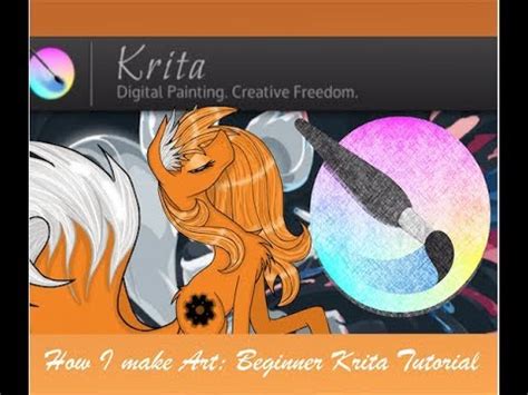 art beginner krita tutorial youtube