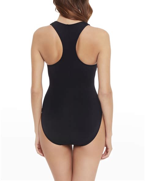 Magicsuit Moto Chic Sean One-Piece Swimsuit | Neiman Marcus