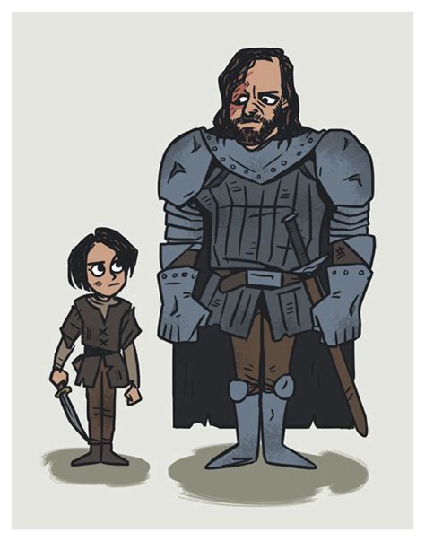 Arya and the Hound by ekzotik on DeviantArt