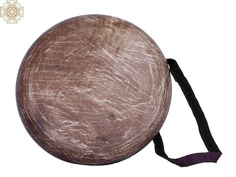 16" Jackfruit Wood Thappu Drum | Musical Instrument | Exotic India Art