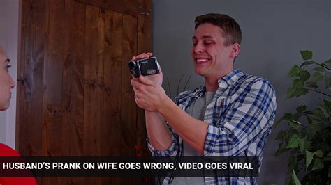 Video goes viral: Husband's prank on wife goes wrong