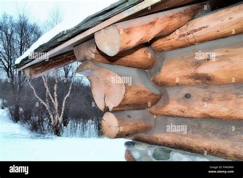 corner   cabin stock photo alamy