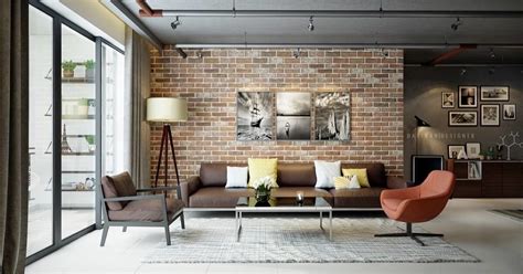 Кирпичная стена в стиле лофт– яркие примеры - archidea.com.ua