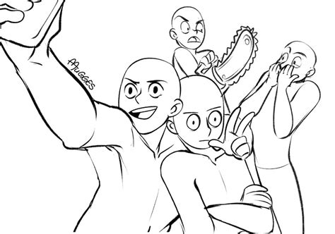 Draw the squad by Mugges on DeviantArt