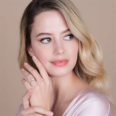 Adorned Hidden Accent Diamond Engagement Ring – With Clarity