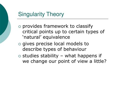 PPT - Singularity Theory and its Applications PowerPoint Presentation ...