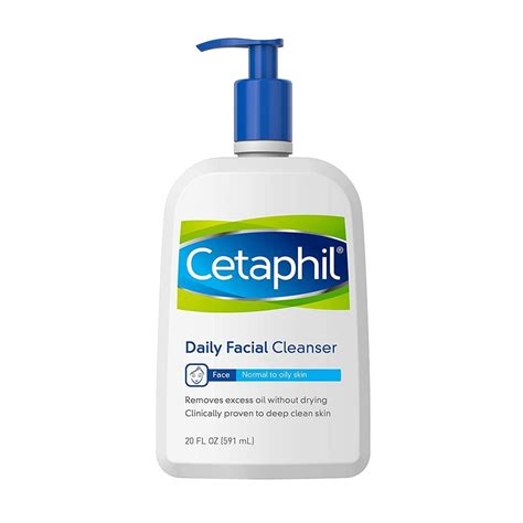 Face Wash by Cetaphil, Daily Facial Cleanser for Combination to Oily ...