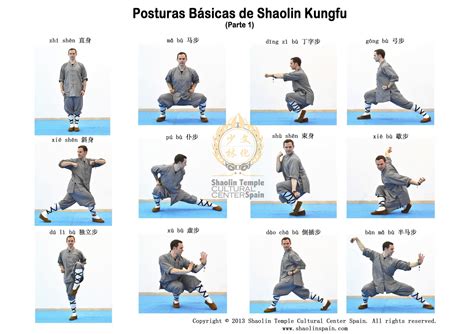 SHAOLIN KUNG FU MADRID: Posiciones básicas del Kung Fu Shaolin