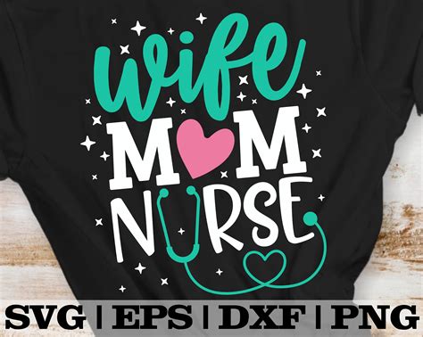 Wife Mom Nurse Svg Mother Svg One Blessed Nurse Svg Nurse - Etsy