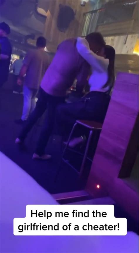 TikToker exposes cheater who kisssed another woman while girlfriend was