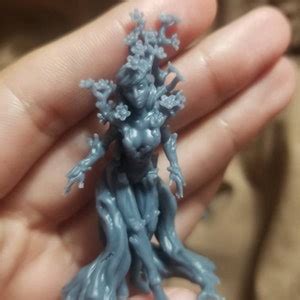 Dryad 3D Printed Miniature Model for Dnd and Roleplaying Games ...
