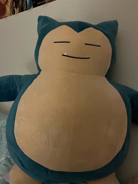 Giant Snowlax Plushie on Tumblr