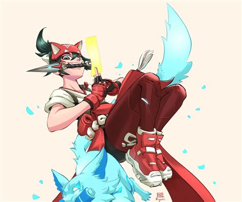 Download Kiriko (Overwatch) Video Game Overwatch 2 HD Wallpaper by Qi