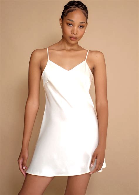 Pure Silk 22 Momme Silk Night Dress - 22 Momme Silk - SILK.co.za