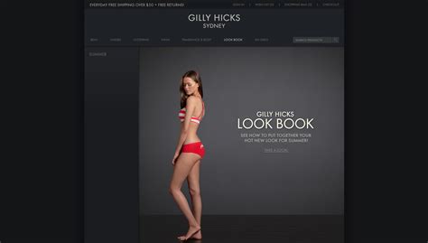 The Sitch on Fitch: A Down Undie Delight! The New Face of Gilly Hicks ...