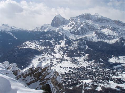 Free Images : snow, winter, mountain range, weather, italy, season