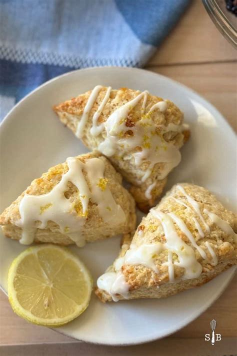 Easy Lemon Scones Recipe {With Lemon Glaze!} - the scone blog