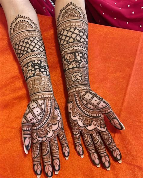 easy mehndi designs hand 8