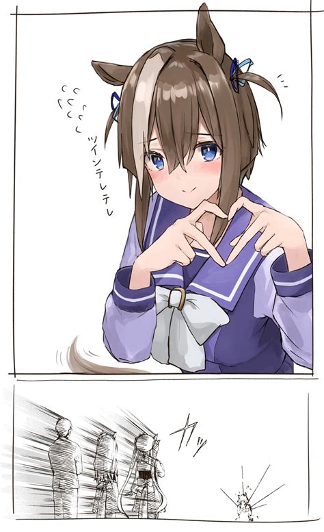 trainer cheval grand vivlos  verxina umamusume drawn