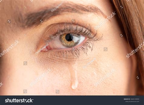 eye crying tears