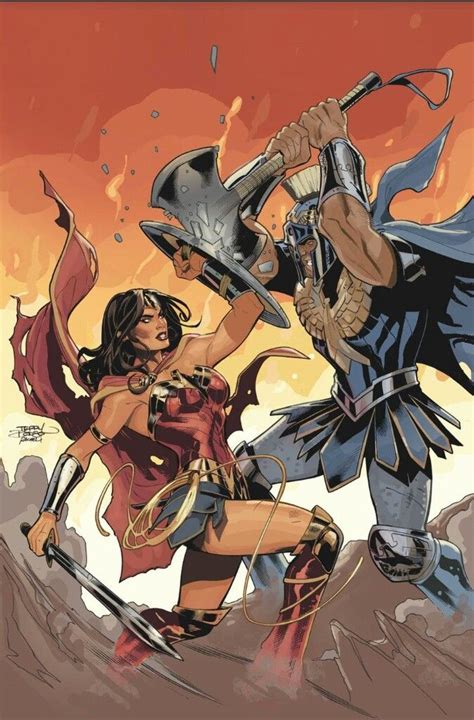 Wonder Woman vs Ares | Banda desenhada, Mulher maravilha, Arte da ...