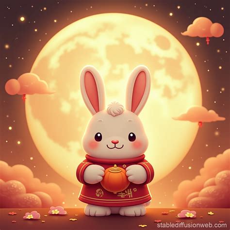 Chang'e on the Moon | Stable Diffusion Online