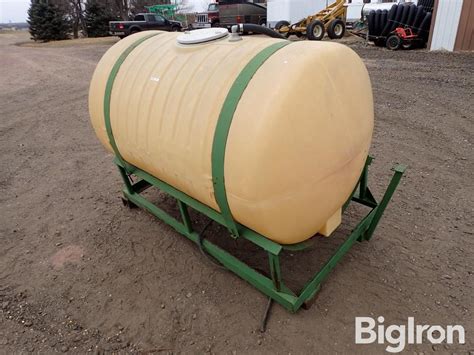 400 Gallon Poly Water Tank W/Frame BigIron Auctions