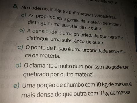 Indique As Afirmativas Verdadeiras - 10
