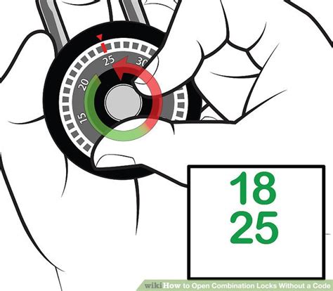 how to open locker with 3 number combination without resetting