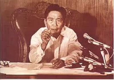 President Marcos declared Martial Law September 21, 1972