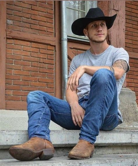 Pin by Rubberfet on Cowboy boots | Mens cowboy boots, Cowboy outfit for ...
