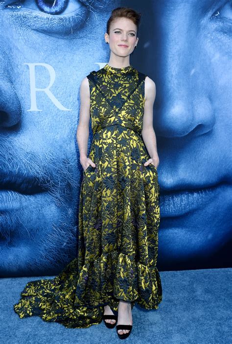 Rose Leslie – “Game Of Thrones” Season 7 Premiere in Los Angeles 07/12