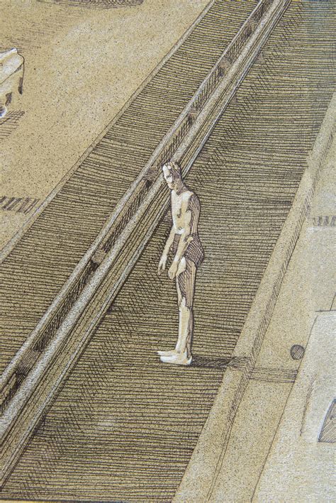Steven Stroud - Surreal semi-Nude Man in the Middle of the Highway