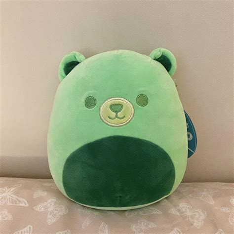 Gobo the Green Gummy Bear 7.5” Squishmallow Stuffed... - Depop