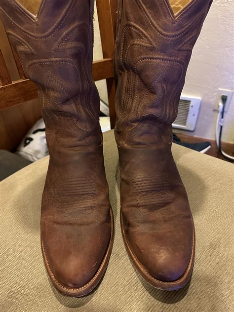 Tecovas after 1 day of wear : r/cowboyboots