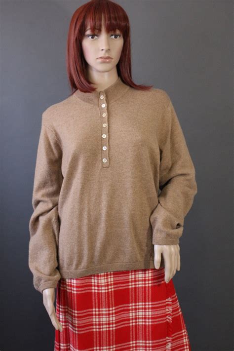 Vintage Women's Orvis Soft Wool Sweater. Pullover Button - Etsy