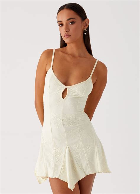 Surry Mini Dress - Yellow – Peppermayo