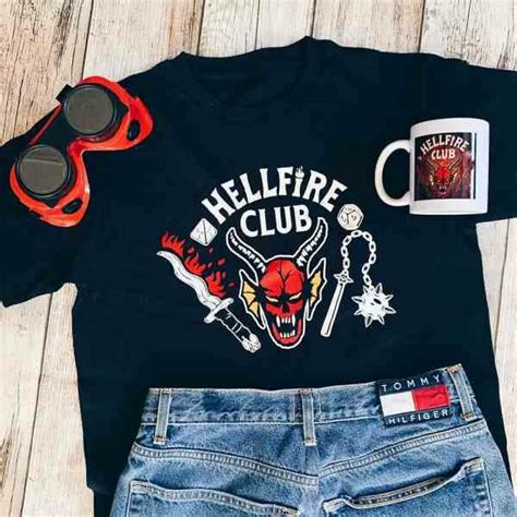 Stranger Things Hellfire Club Logo T-Shirt