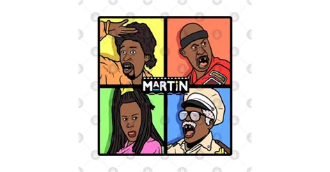 90s SITCOM MARTIN MULTI CHARACTERS CUSTOM ART - Sitcom Martin - Posters ...