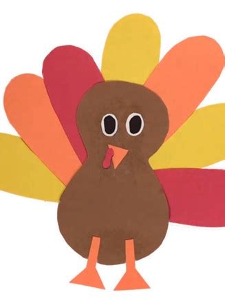 Construction Paper Turkey Craft