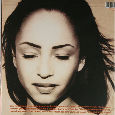 Виниловая пластинка SADE-BEST OF SADE (2LP, 180 GR) | Купить в магазине ...
