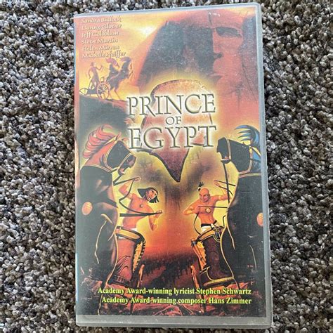 PRINCE OF EGYPT VHS TAPE, Hobbies & Toys, Music & Media, CDs & DVDs on ...