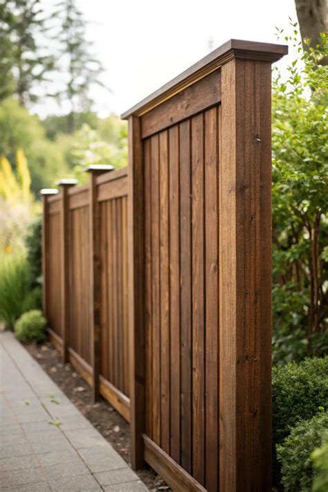 stylish vertical fencing ideas