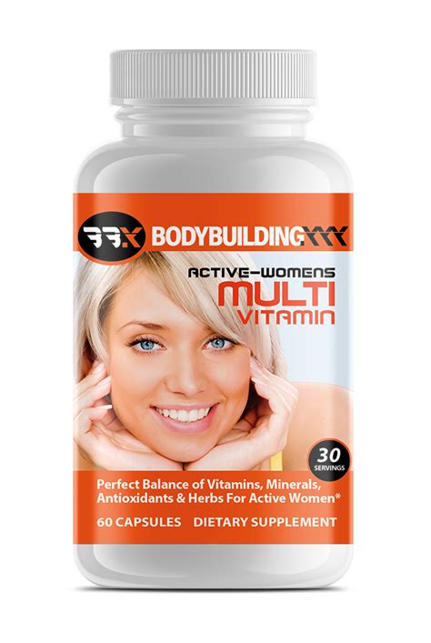 Women's Multivitamin with Over 35 Vitamins/Minerals/Antioxidants - BBX Sports Nutrition