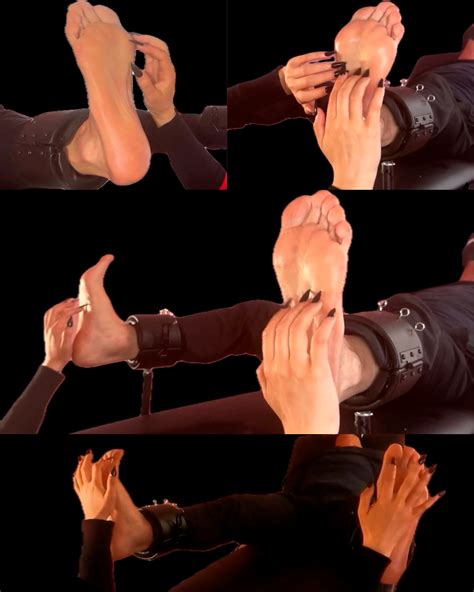 nails that make grown men cry in ticklish laughter by Leg0Tickl on