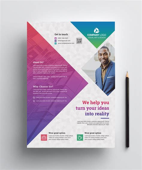 Stylish Business Flyer Design – Graphic Mega | Graphic Templates Store