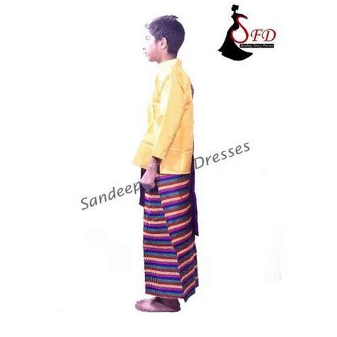 Plain Blue Kids Assam Traditional Dance Dress, Rs 650 /piece Sandeep ...