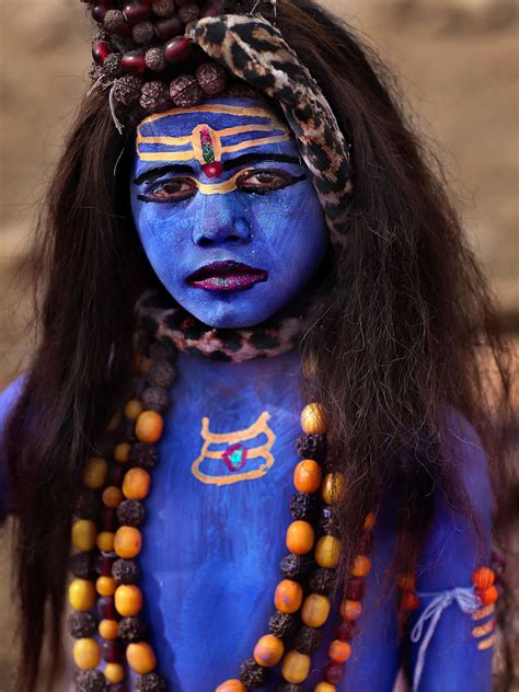 The Body is a Temple | Blue | India