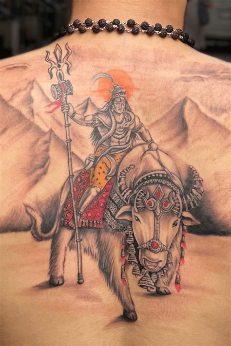 Details 59+ lord shiva tattoo on back best - in.cdgdbentre